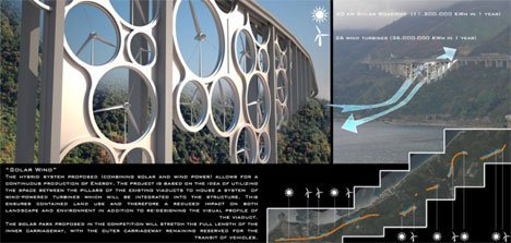 意大利設計出神奇綠色橋梁 可產生環保電能